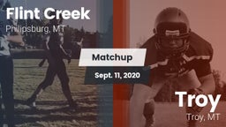 Matchup: Flint Creek Titans vs. Troy  2020