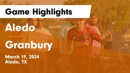 Aledo  vs Granbury  Game Highlights - March 19, 2024