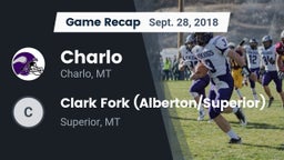 Recap: Charlo  vs. Clark Fork (Alberton/Superior)  2018