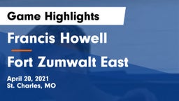 Francis Howell  vs Fort Zumwalt East  Game Highlights - April 20, 2021