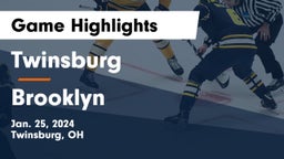 Twinsburg  vs Brooklyn  Game Highlights - Jan. 25, 2024