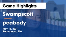 Swampscott  vs peabody Game Highlights - May 13, 2021