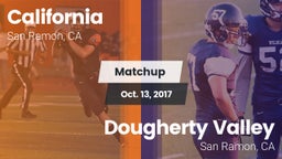 Matchup: California High vs. Dougherty Valley  2017