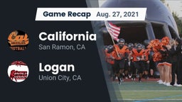 Recap: California  vs. Logan  2021