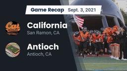 Recap: California  vs. Antioch  2021