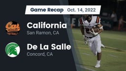Recap: California  vs. De La Salle  2022