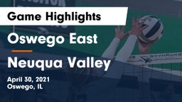 Oswego East  vs Neuqua Valley Game Highlights - April 30, 2021