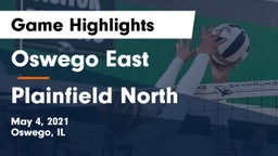 Oswego East  vs Plainfield North  Game Highlights - May 4, 2021