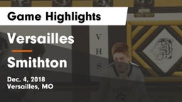 Versailles  vs Smithton Game Highlights - Dec. 4, 2018