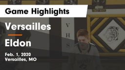 Versailles  vs Eldon  Game Highlights - Feb. 1, 2020