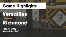 Versailles  vs Richmond Game Highlights - Feb. 8, 2020
