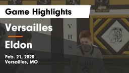 Versailles  vs Eldon  Game Highlights - Feb. 21, 2020