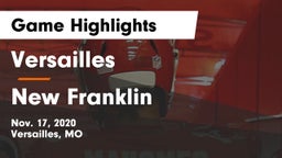 Versailles  vs New Franklin Game Highlights - Nov. 17, 2020