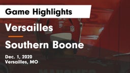 Versailles  vs Southern Boone  Game Highlights - Dec. 1, 2020