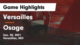 Versailles  vs Osage  Game Highlights - Jan. 30, 2021