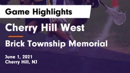 Cherry Hill West  vs Brick Township Memorial  Game Highlights - June 1, 2021