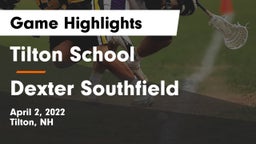 Tilton School vs Dexter Southfield  Game Highlights - April 2, 2022