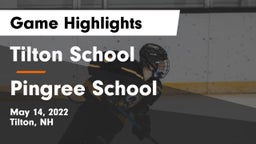 Tilton School vs Pingree School Game Highlights - May 14, 2022