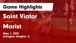 Saint Viator  vs Marist  Game Highlights - May 1, 2023