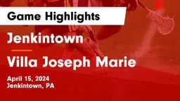 Jenkintown  vs Villa Joseph Marie Game Highlights - April 15, 2024
