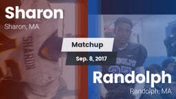Matchup: Sharon  vs. Randolph  2017