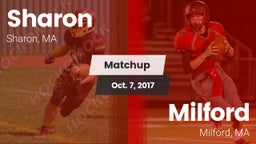 Matchup: Sharon  vs. Milford  2017