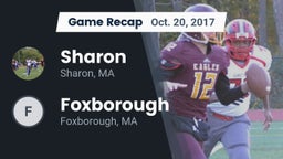 Recap: Sharon  vs. Foxborough  2017