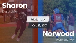 Matchup: Sharon  vs. Norwood  2017