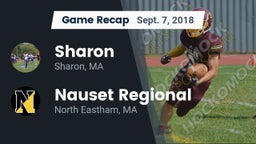 Recap: Sharon  vs. Nauset Regional  2018