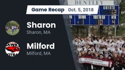 Recap: Sharon  vs. Milford  2018
