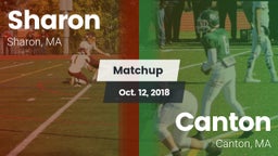 Matchup: Sharon  vs. Canton   2018