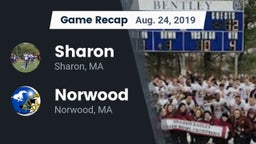 Recap: Sharon  vs. Norwood  2019