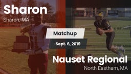 Matchup: Sharon  vs. Nauset Regional  2019