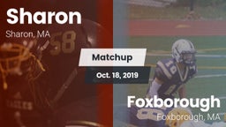 Matchup: Sharon  vs. Foxborough  2019
