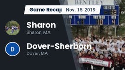 Recap: Sharon  vs. Dover-Sherborn  2019