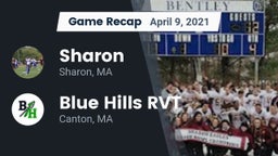 Recap: Sharon  vs. Blue Hills RVT  2021