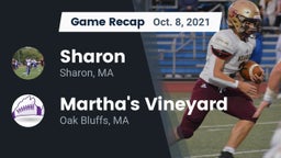 Recap: Sharon  vs. Martha's Vineyard  2021