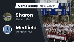 Recap: Sharon  vs. Medfield  2021
