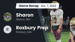 Recap: Sharon  vs. Roxbury Prep  2022