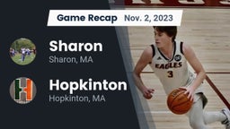 Recap: Sharon  vs. Hopkinton  2023