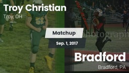 Matchup: Troy Christian High vs. Bradford  2017