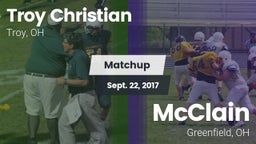 Matchup: Troy Christian High vs. McClain  2017