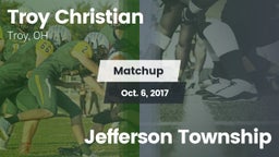 Matchup: Troy Christian High vs. Jefferson Township  2017
