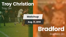 Matchup: Troy Christian High vs. Bradford  2018