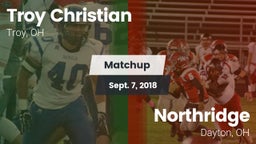 Matchup: Troy Christian High vs. Northridge  2018