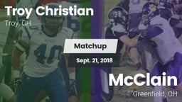Matchup: Troy Christian High vs. McClain  2018