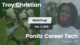 Matchup: Troy Christian High vs. Ponitz Career Tech  2019