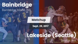 Matchup: Bainbridge High vs. Lakeside  (Seattle) 2017