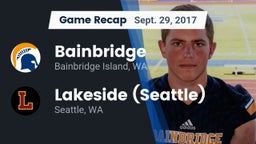 Recap: Bainbridge  vs. Lakeside  (Seattle) 2017