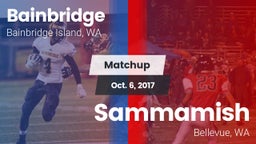 Matchup: Bainbridge High vs. Sammamish  2017